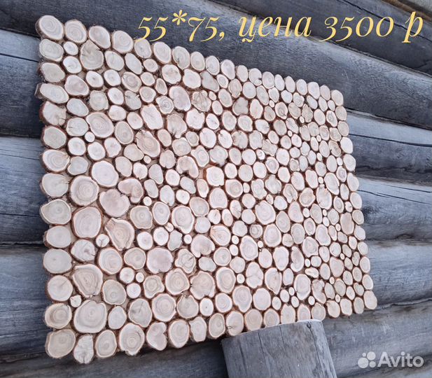 Панно из можжевельника