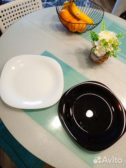 Тарелки luminarc. Есть ещё рюмки разные