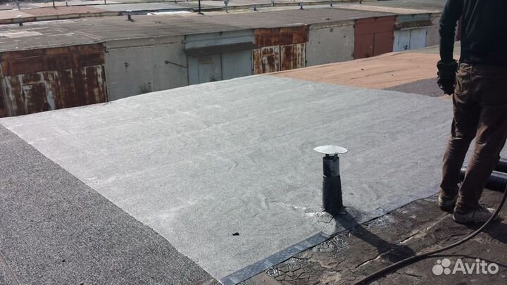 Ремонт крыши гаража