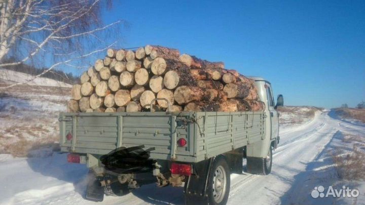 Дрова колотые, чурками, сосновые, листвяк, берёза