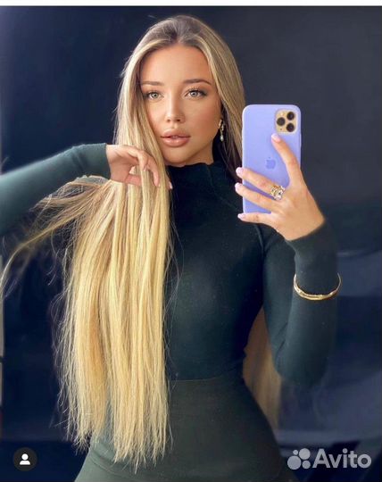 Наращивание волос под ключ