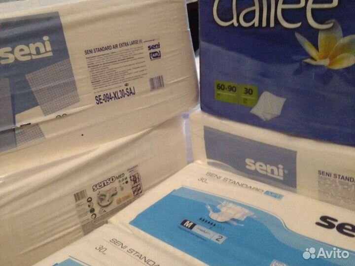 Памперсы подгузники для взрослых 1,2,3,4