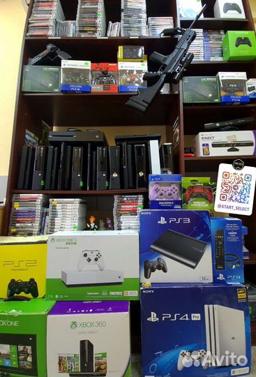 Игровые приставки и аксессуары