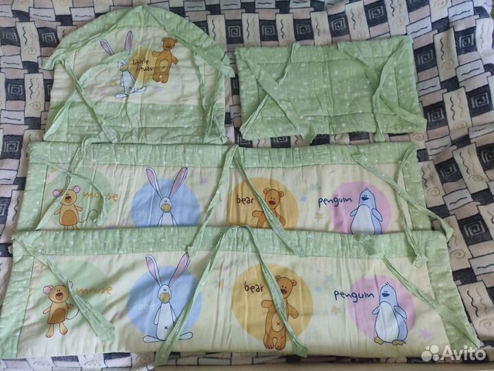 Бортики в детскую кроватку