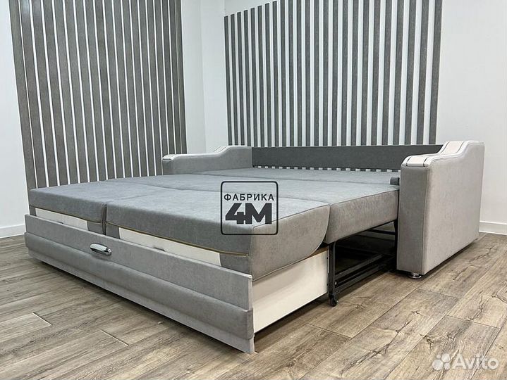 Диван-кровать на металлокаркасе