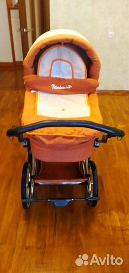 Коляска Reindeer 2 в 1 оранжевая