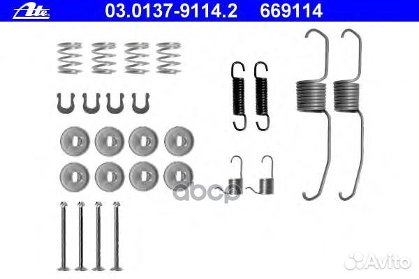 03.0137-9114.2 рем.к-т торм.колодок зад. Toyot