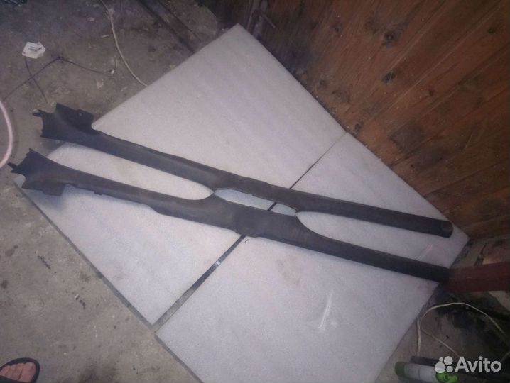 Накладка порога volkswagen polo sedan RUS