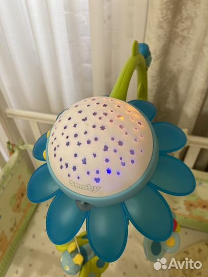 Мобиль на кроватку с проектором