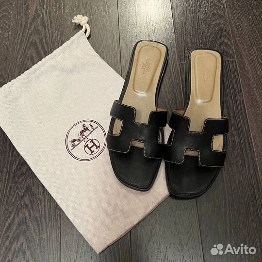 Hermes Oran шлепки