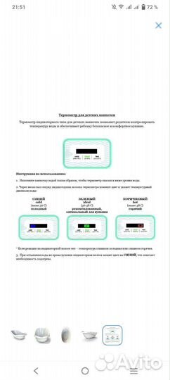 Детская ванночка для купания