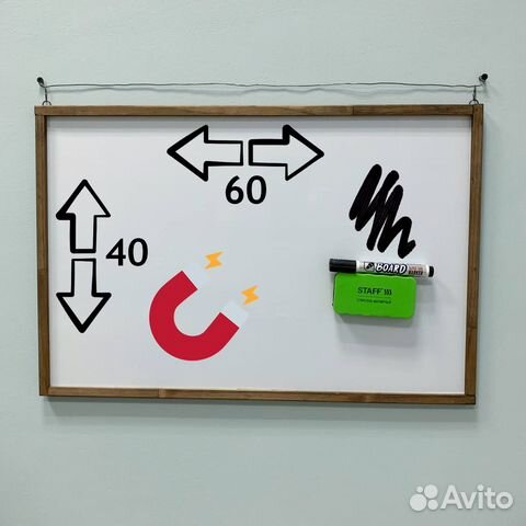 Маркерная магнитная доска
