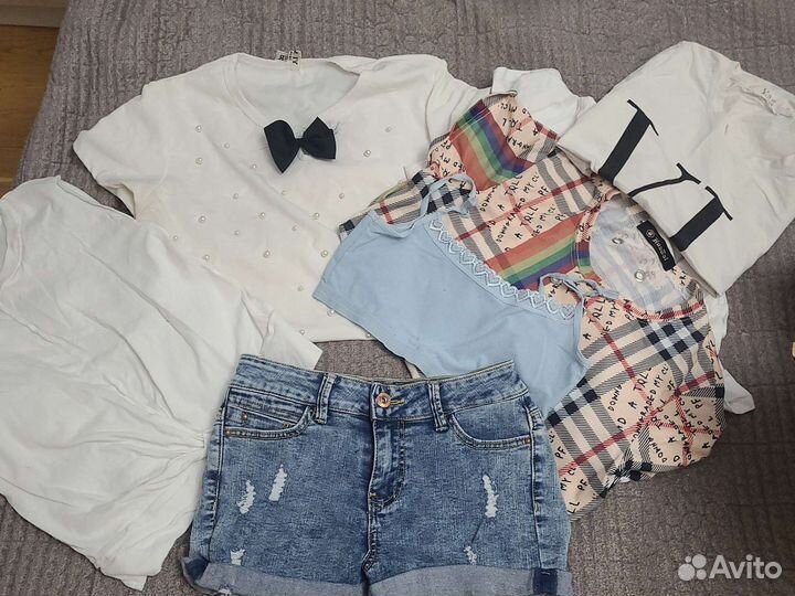 Вещи пакетом на девочку