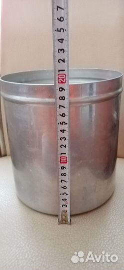 Емкость алюминиевая