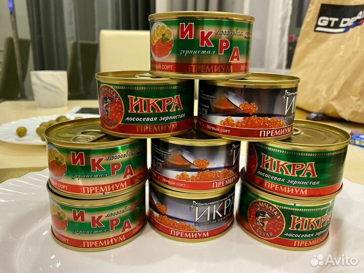 Икра красная И чёрная В омске