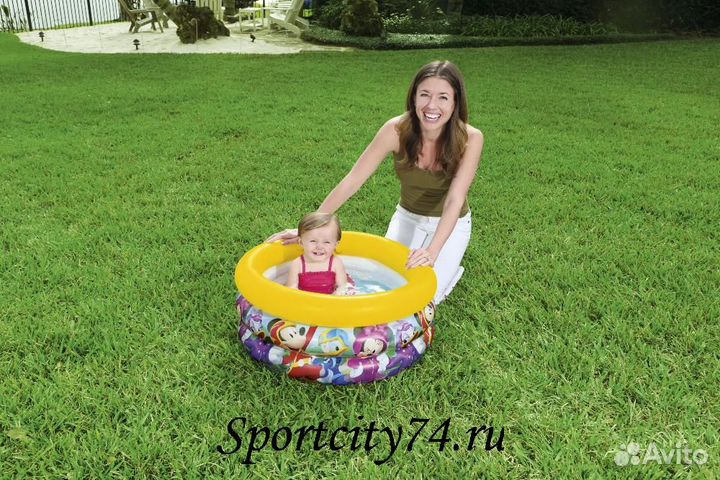 Бассейн надувной Bestway Микки Маус 91018