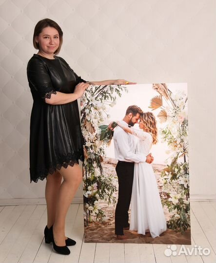 Портрет на холсте по фото