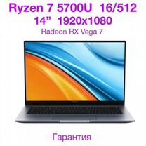 Honor MagicBook 14 16/512 Ryzen 7 новый