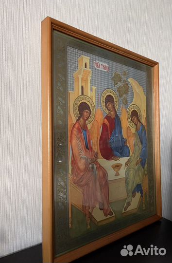 Большая икона Пресвятая Троица