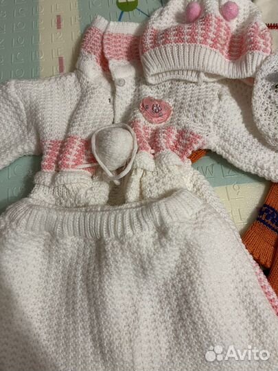 Вязаные детские вещи