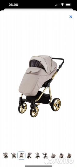 Коляска adamex 3 в 1
