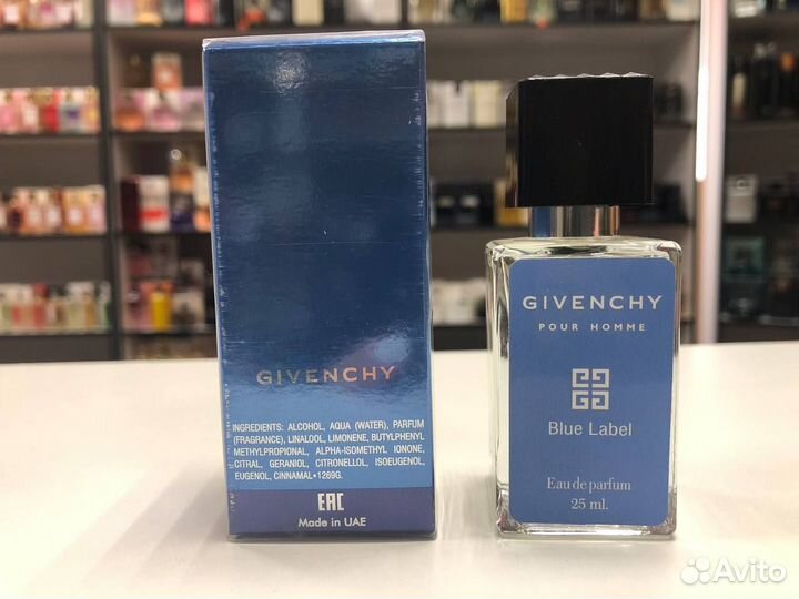 25мл Тестер ОАЭ Мужской Givenchy Blue Label Живанш