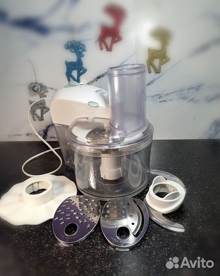 Кух.комбайн7600/1 Филипс терка,блендер,шинковка