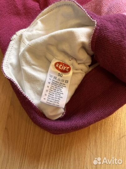 Шапка шлем зимний для девочки 50