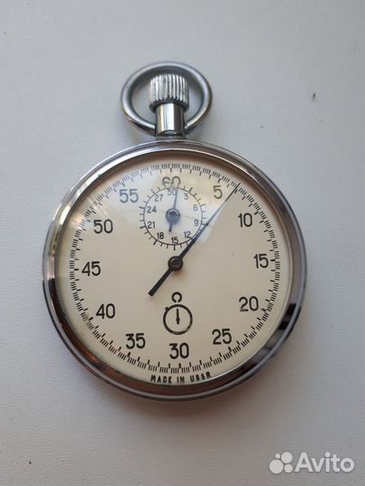 Секундомер механический Агат (4282), СССР, б/у