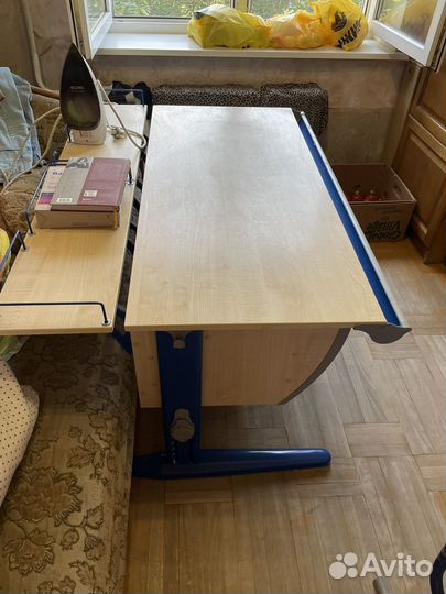 Растущая парта Дэми со стулом