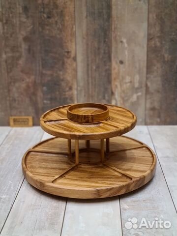 Вращающаяся этажерка для подачи закусок