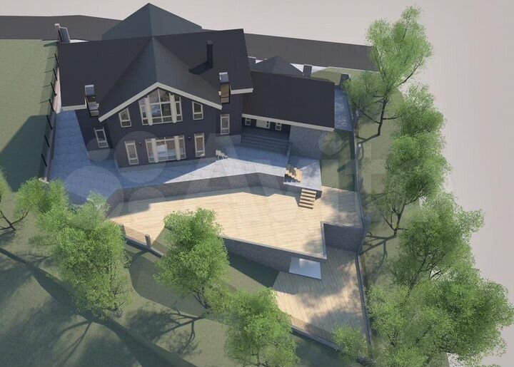 Дом 300 м² на участке 8 сот.