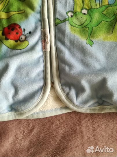 Конверт двухсторонний на замке с кнопками