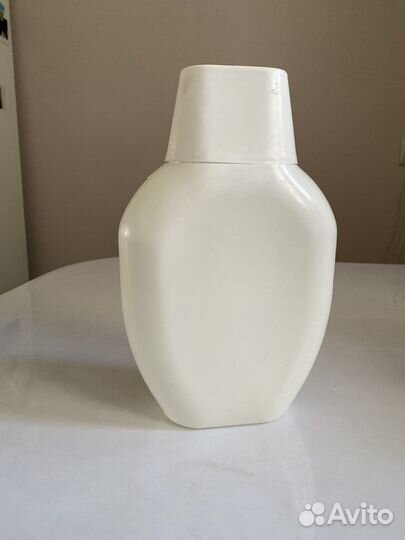 Пластик СССР: фляга авган., контейнеры для сыпучих