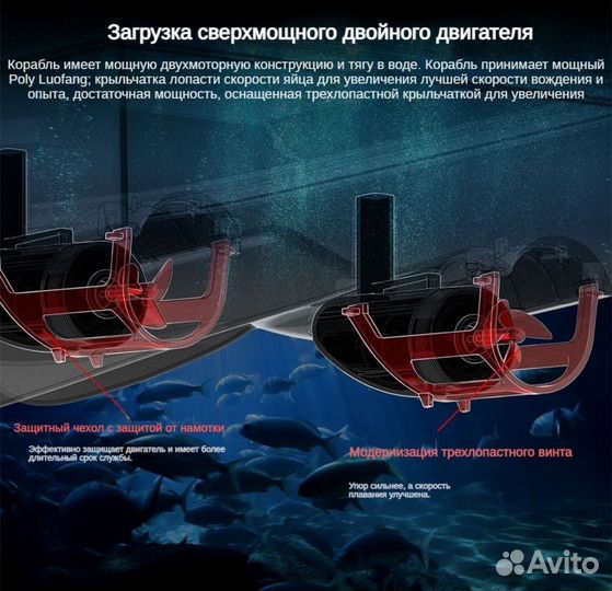 Прикормочный кораблик