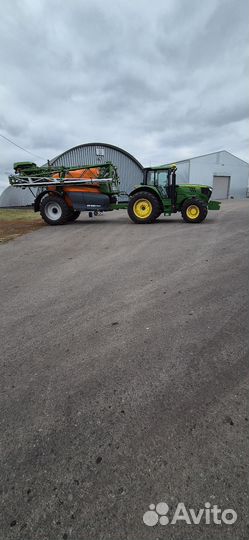 Трактор John Deere 6155M, 2020