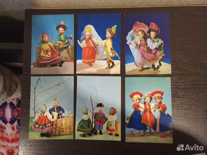 Открытки Куклы СССР