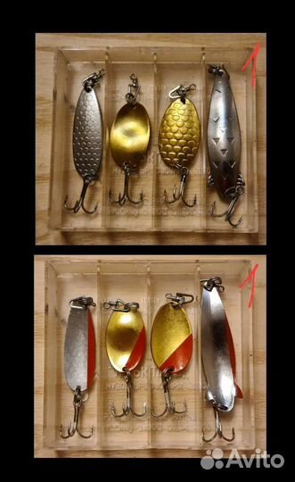 Блесна советские (СССР), набор блесен