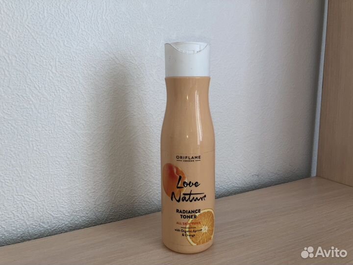 Обновляющий тоник Love Nature для лица с абрикосом