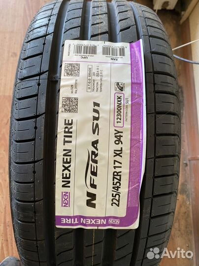 Nexen N'Fera SU1 225/45 R17 и 255/40 R17