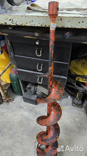 Мотобур Хитачи + шнек Хитачи 150 мм