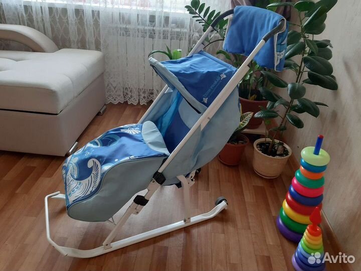 Коляска санки