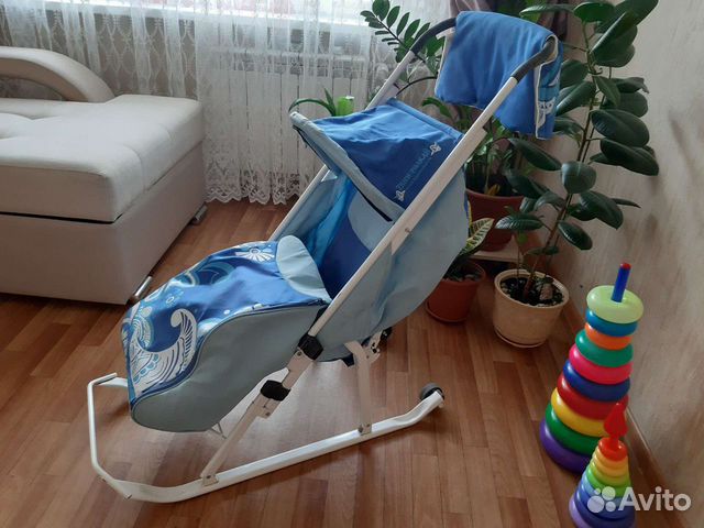 Коляска санки