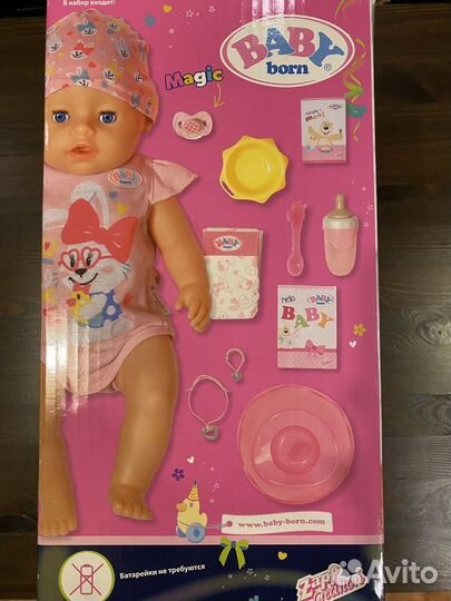 Baby born девочка новая