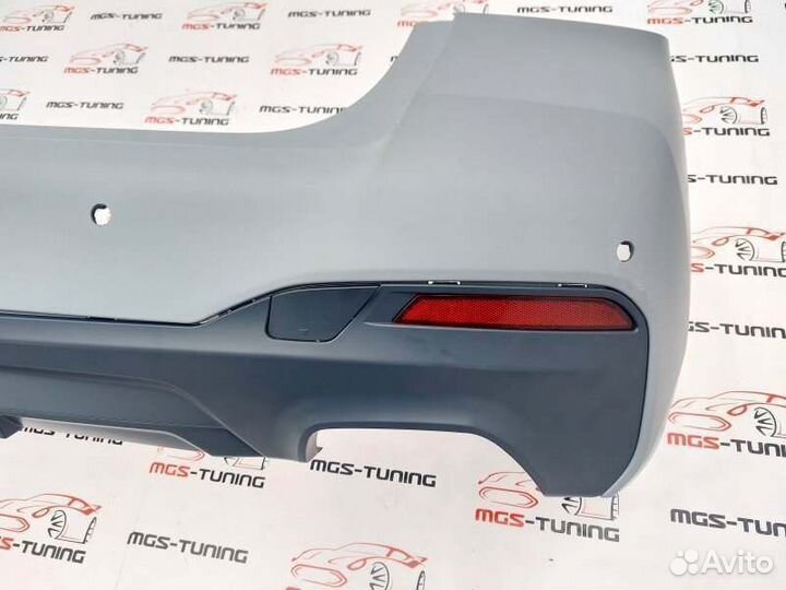 Задний бампер M-Tech рестайлинг BMW 5 серия G30