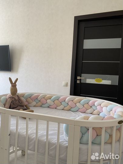 Бортик косичка