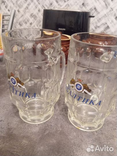 Бокалы пивные Балтика 2 шт