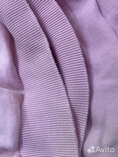 Розовое худи