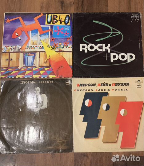 Пластинки с зарубежной эстрадой