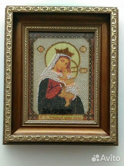 Иконы вышитые бисером